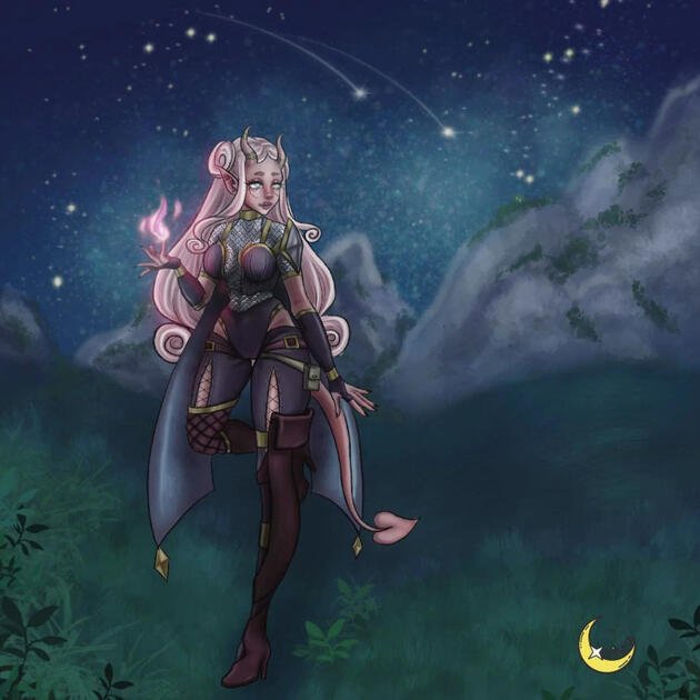 52€ Full body + atmospheric background